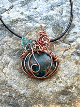 Load image into Gallery viewer, Ocean Agate Pumpkin