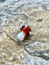 Load image into Gallery viewer, Mushroom Necklace in Silver