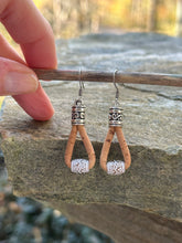 Load image into Gallery viewer, Cork Dangle Earrings