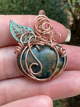 Load image into Gallery viewer, Ocean Agate Pumpkin