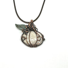 Load image into Gallery viewer, Fossil Pumpkin with Filigree Leaf