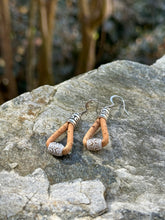 Load image into Gallery viewer, Cork Dangle Earrings
