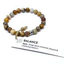 Load image into Gallery viewer, Agate-Stone-Bracelet