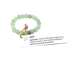 Load image into Gallery viewer, Aventurine Stone Bracelet
