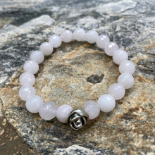 Load image into Gallery viewer, Rose Quartz Stone Bracelet - Love