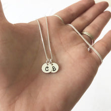 Load image into Gallery viewer, Tiny Initial Necklace