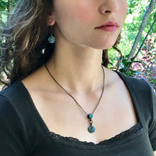 Load image into Gallery viewer, Greek Scallop Shell - Necklace/Earring Set