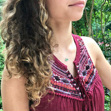 Load image into Gallery viewer, Tiny Initial Necklace