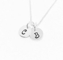 Load image into Gallery viewer, Tiny Initial Necklace