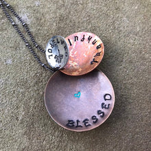 Load image into Gallery viewer, Grateful, Thankful, Blessed Necklace