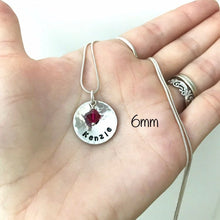 Load image into Gallery viewer, Crystal-Birthstone-Necklace
