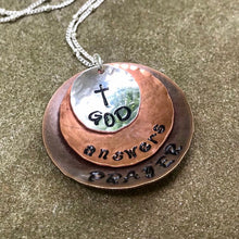 Load image into Gallery viewer, God Answers Prayer Necklace