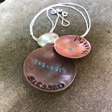 Load image into Gallery viewer, Grateful, Thankful, Blessed Necklace