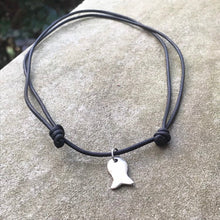 Load image into Gallery viewer, Greek Fish Leather Necklace