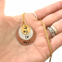 Load image into Gallery viewer, Disc-Pendant-Necklace