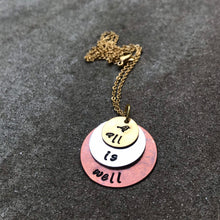 Load image into Gallery viewer, Disc-Pendant-Necklace