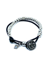 Load image into Gallery viewer, Celtic Bracelet Triple Silver