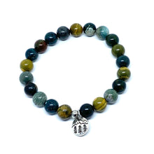 Load image into Gallery viewer, Ocean Jasper Stone Bracelet