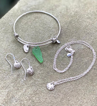 Load image into Gallery viewer, Seaglass Bangle Bracelet - Rhode Island