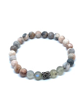 Load image into Gallery viewer, Mixed Moonstone Bracelet New Beginnings Inner Growth Strength