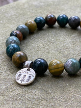Load image into Gallery viewer, Ocean Jasper Stone Bracelet - New Hampshire