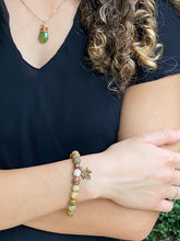 Load image into Gallery viewer, Agate-Bead-Bracelet