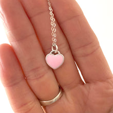 Load image into Gallery viewer, Pink or Red Tiny Heart Necklace
