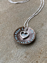 Load image into Gallery viewer, Jeremiah 29:11 Necklace- I Know The Plans I Have For You