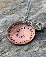 Load image into Gallery viewer, Mountain Affirmation Necklace - Grand Tetons