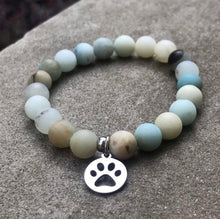 Load image into Gallery viewer, Amazonite-Bead-Bracelet
