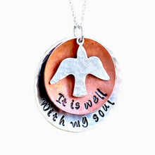 Load image into Gallery viewer, It Is Well Necklace