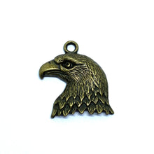 Load image into Gallery viewer, Golden eagle earings
