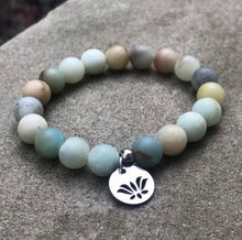 Load image into Gallery viewer, Amazonite-Bead-Bracelet