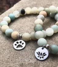 Load image into Gallery viewer, Amazonite-Bead-Bracelet