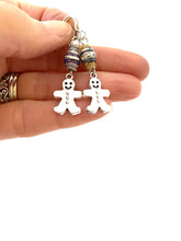 Load image into Gallery viewer, Gingerbread Man Earrings