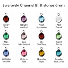 Load image into Gallery viewer, Crystal-Birthstone-Necklace