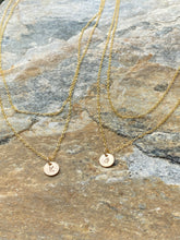 Load image into Gallery viewer, Double Strand Gold Filled Initial Necklace
