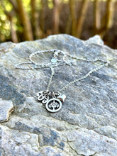Load image into Gallery viewer, Tree of Life Cross or Heart Initial Necklace