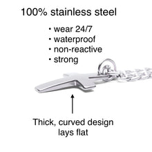 Load image into Gallery viewer, Stainless Steel Men's Cross Necklace