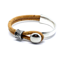 Load image into Gallery viewer, Portuguese Cork Button Bracelet