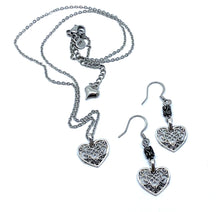 Load image into Gallery viewer, Silver Heart Fortune Teller Pendant