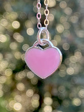 Load image into Gallery viewer, Pink or Red Tiny Heart Necklace