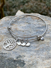 Load image into Gallery viewer, Tree of Life and Little Bird Bangle
