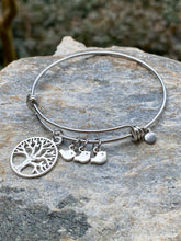 Load image into Gallery viewer, Tree of Life and Little Bird Bangle