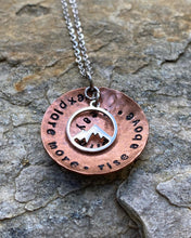 Load image into Gallery viewer, Mountain Affirmation Necklace - Grand Tetons