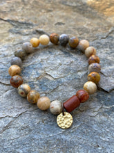 Load image into Gallery viewer, Crazy Lace Agate Bracelet - Yosemite