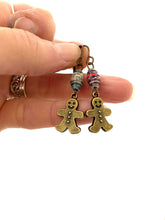 Load image into Gallery viewer, Gingerbread Man Earrings