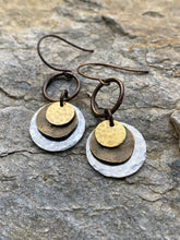Load image into Gallery viewer, Layered Circle Earrings - Yosemite
