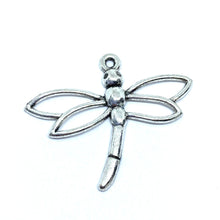 Load image into Gallery viewer, Dragonfly Charms Silver
