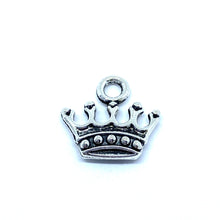 Load image into Gallery viewer, Silver Crown Charms
